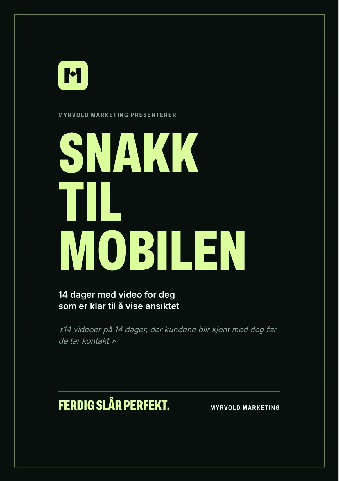 Snakk til mobilen